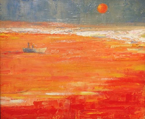 The Couple in the Boat #2
25 x 30
$350